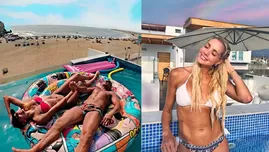 	<p>Brenda Carvalho y Julinho mostraron su casa de playa de estreno.</p>