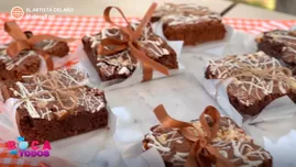 	<p>Receta de brownie marmoleado.</p>