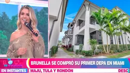 Brunella Horna adquirió un departamento en Miami: "He luchado con mis padres para comprarlo" 