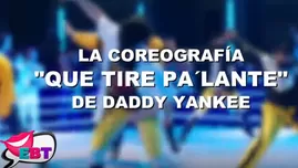 	<p>Casting de Daddy Yankee con la coreografía Que tire pa lante.</p>