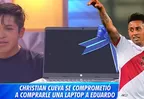 Christian Cueva se lució cumpliendo su promesa con joven víctima de estafa en Huamachuco