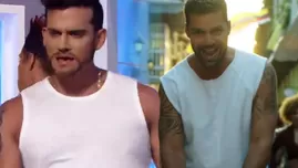 	<p>Christian Domínguez se convirtió en Ricky Martin</p>