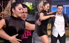 Christian Domínguez y Lucas Piro hicieron duelo de baile con Isabel Acevedo - Noticias de regreso-lucas