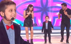 Christian Domínguez y sus hijos Camila y Valentino bailaron juntos por primera vez  - Noticias de camila-diez-canseco