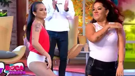 	<p>Daniela Darcourt impactó con baile del totó en duelo con Yahaira.</p>