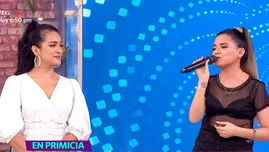 	<p>Daniela Darcourt y Briela Cirilo cantan en vivo Apareciste tú.</p>