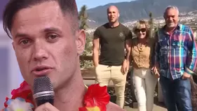 Fabio Agostini se conmovió con tierno saludo de su familia por su cumpleaños