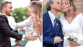 	<p>Así fue la romántica boda de la actriz Fiorella Florez. (Fotos: Instagram Speakers Films)</p>