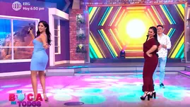 	<p>Fiorella Méndez humilló a Melissa Paredes en duelo de cumbia.</p>