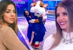 Flavia Laos y su reacción al ser confundida con Luciana Fuster por clarividente en vivo