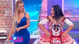 Fresialinda enseña a bailar huayno a Paula Manzanal y ella reacciona así