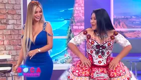 Fresialinda enseña a bailar huayno a Paula Manzanal y ella reacciona así