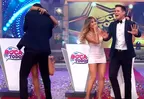 ¿Gino Pesaressi y Gabriela Herrera se besaron mientras bailaban una balada?