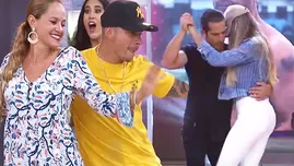 	<p>Gregorio Pernia y Mario Hart en duelo de baile</p>