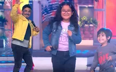 Hijos de Erick Elera cautivaron al bailar en vivo "Me quedé contigo" - Noticias de regreso-lucas