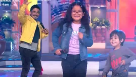 	<p>Hijos de Erick Elera cautivaron al bailar la canción Me quedé contigo.</p>