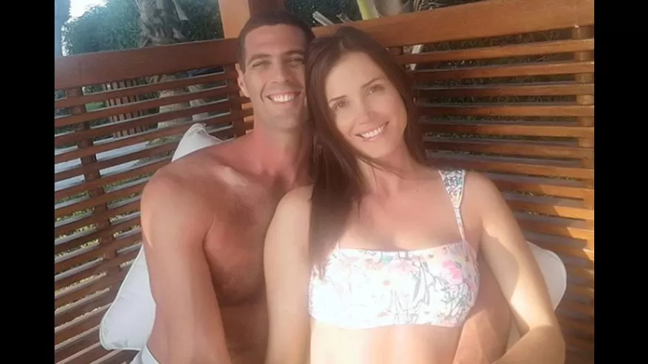 Maju Mantilla publicó esta fotografía junto a Gustavo Salcedo en su aniversario.