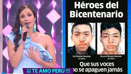 	<p>En boca de todos rindió homenaje a Inti Sotelo y Bryan Pintado</p>