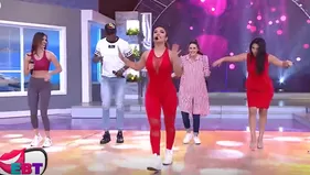 Isabel Acevedo enseñó a bailar salsa con la canción "Me liberé"