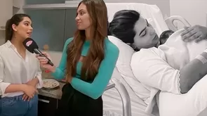 Ivana Yturbe se molestó con Beto Da Silva por foto que le tomó tras su cesárea