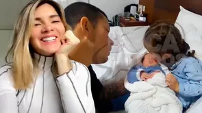 Korina Rivadeneira y Mario Hart: Lara conoció a su hermano y lo cargó y besó por primera vez