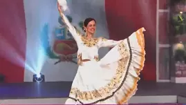 	<p>Maju Mantilla deslumbró bailando marinera por Fiestas Patrias.</p>