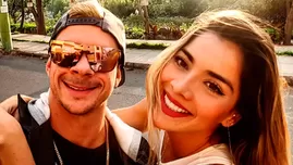 	<p>Mario Hart y Korina Rivadeneira celebran el Día Internacional del Beso.</p>