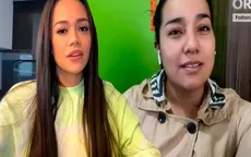 Mayra Goñi y Marianita Espinoza tuvieron tenso momento en vivo - Noticias de mayra-goni