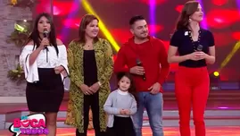 	<p>Moisés Vega presentó a su esposa e hija en televisión. </p>