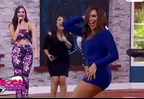 Mónica Cabrejos impactó con sus movimientos bailando el totó