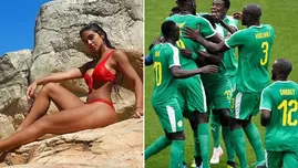 	<p>Rusia 2018: Vania Bludau celebró triunfo de Senegal por esta razón.</p>