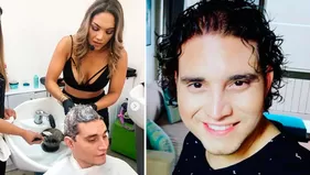 Otoniel Ríos cambió el corte que le hizo Isabel Acevedo por este look