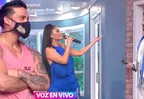 Pamela Franco le cantó "Qué bonito" a Varo Vargas en vivo y Christian Domínguez se fue del set