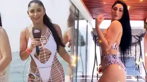 Pamela Franco reapareció en vivo y reveló cómo Christian Domínguez la ayudó a bajar 30 kilos