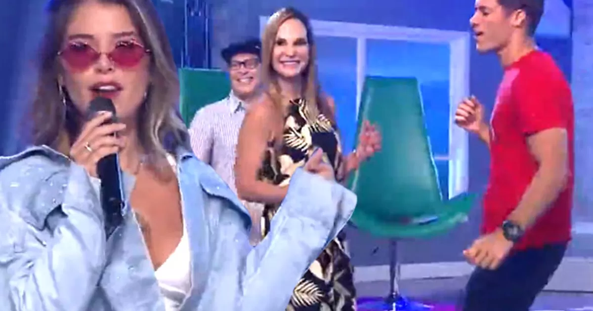 Patricio Parodi Y La Mamá De Flavia Laos Bailaron Juntos La Canción