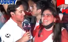 Perú vs. Uruguay: Hincha terminó con su novio por no acompañarla al partido de la selección peruana - Noticias de oscar-meza