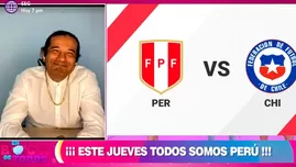 Reinaldo Dos Santo y su pronóstico para el partido Perú vs. Chile 