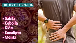 	<p>Remedio casero para el dolor de espalda.</p>