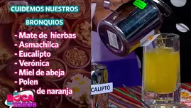 	<p>Remedios caseros: ¿Cómo cuidar los bronquios en esta temporada?</p>