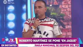 Roberto Martínez contó su mayor secreto para conquistar a varias chicas