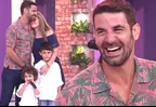 Sebastián Monteghirfo presentó a su hermosa familia en vivo