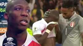 	<p>Luis Advíncula rompió en llanto durante entrevista tras partido Perú vs. Brasil</p>