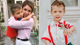 	<p>Hijo de Sheyla Rojas debutó así como modelo.</p>