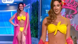 	<p>Spheffany Loza deslumbró en bikini durante desfile.</p>