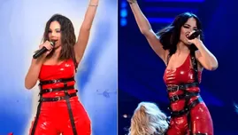 	<p>Stephanie Valenzuela mostró toda su sensualidad convertida en Becky G.</p>