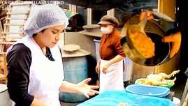 Thamara Gómez cocinó para 150 personas de comedor popular.