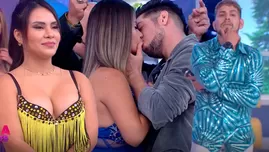 Thamara Gómez se reencontró con Dimas Isla y se incomodó al recordarle su beso en vivo.