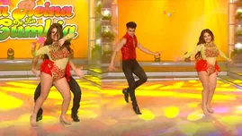 	<p>Thamara Gómez quiere ser la reina de la cumbia 2021 bailando La Valentina.</p>