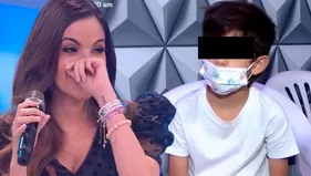 Tracy Freundt llora al presentar a su hijo Juan Ernesto en televisión: "Él es lo máximo"