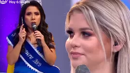 	<p>Tula Rodríguez indignada con Brunella Horna por no asistir al Miss Primavera 2019.</p>